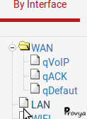 Configuring traffic shaper