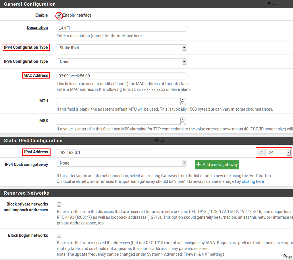 pfSense] Configuring High Availability – Provya