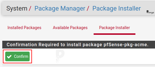 How to install a package